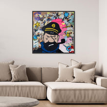 Laden Sie das Bild in den Galerie-Viewer, Capitaine face reproduction officielle sur toile