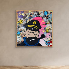 Laden Sie das Bild in den Galerie-Viewer, Capitaine face reproduction officielle sur toile