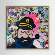 Laden Sie das Bild in den Galerie-Viewer, Capitaine face reproduction officielle sur toile