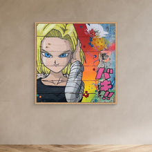 Laden Sie das Bild in den Galerie-Viewer, C18 impression sur toile de l'œuvre originale de Vincent STREIFF