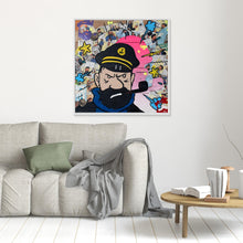 Laden Sie das Bild in den Galerie-Viewer, Capitaine face reproduction officielle sur toile
