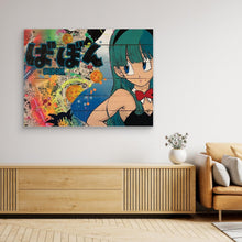 Laden Sie das Bild in den Galerie-Viewer, Bulma impression sur toile de l'œuvre originale de Vincent STREIFF