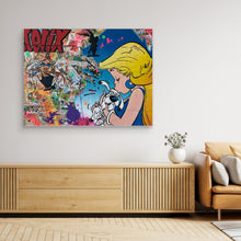 Charger l'image dans la galerie, Falbala reproduction officielle sur toile de l'œuvre de Vincent STREIFF