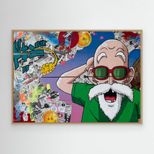 Cargar imagen en el visor de la galería, Tortue Géniale reproduction officielle sur toile de l'œuvre de Vincent STREIFF