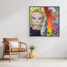 Laden Sie das Bild in den Galerie-Viewer, C18 impression sur toile de l'œuvre originale de Vincent STREIFF