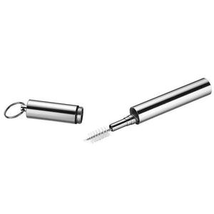 Paille télescopique en inox | Novela-Global.com